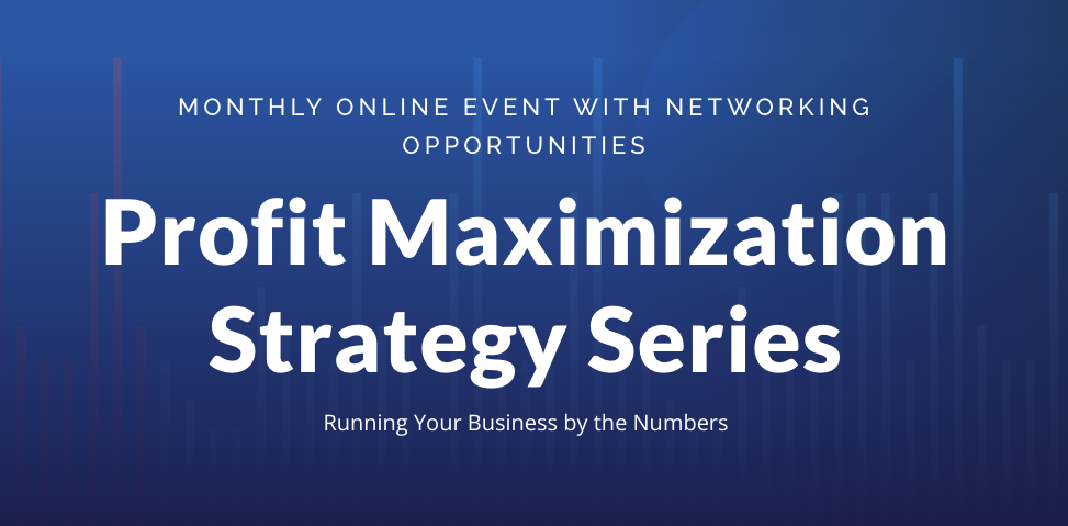 profit maximization strategy series graphic
