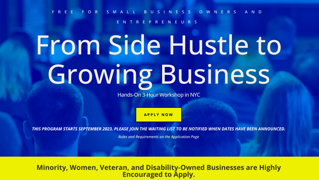 From Side Hustle to Growing Business