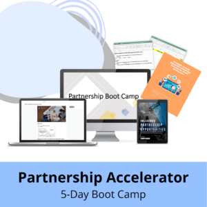 Partnership boot camp Landing Page